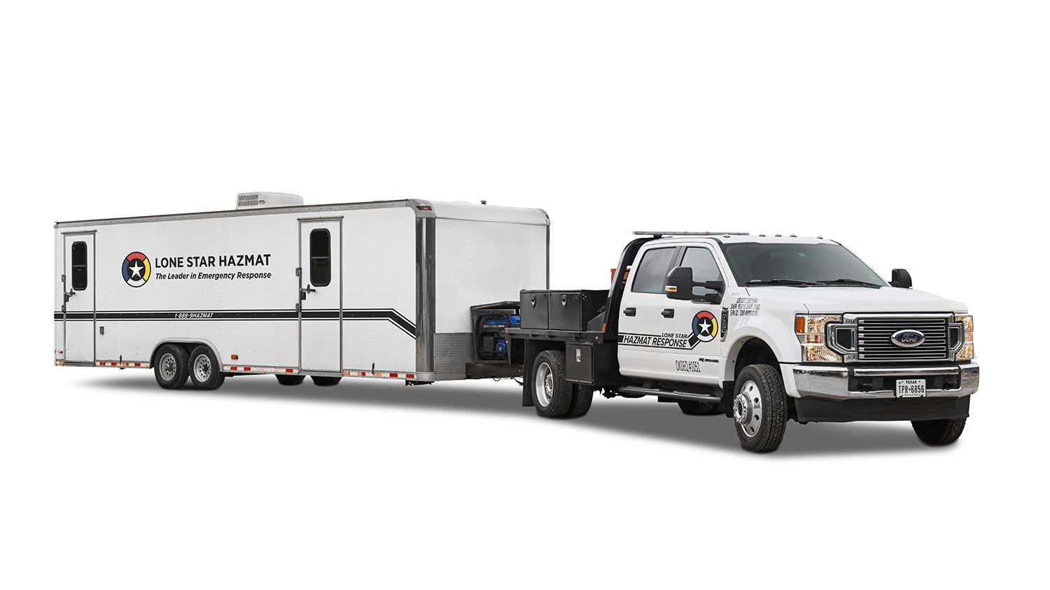 Response Truck With Transfer Trailer